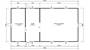 154.81 m2 Prefabrik Yemekhane Plan