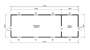77.97 m2 Prefabrik Yemekhane Plan