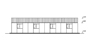 77.97 m2 Prefabrik Yemekhane Yan Görünüş